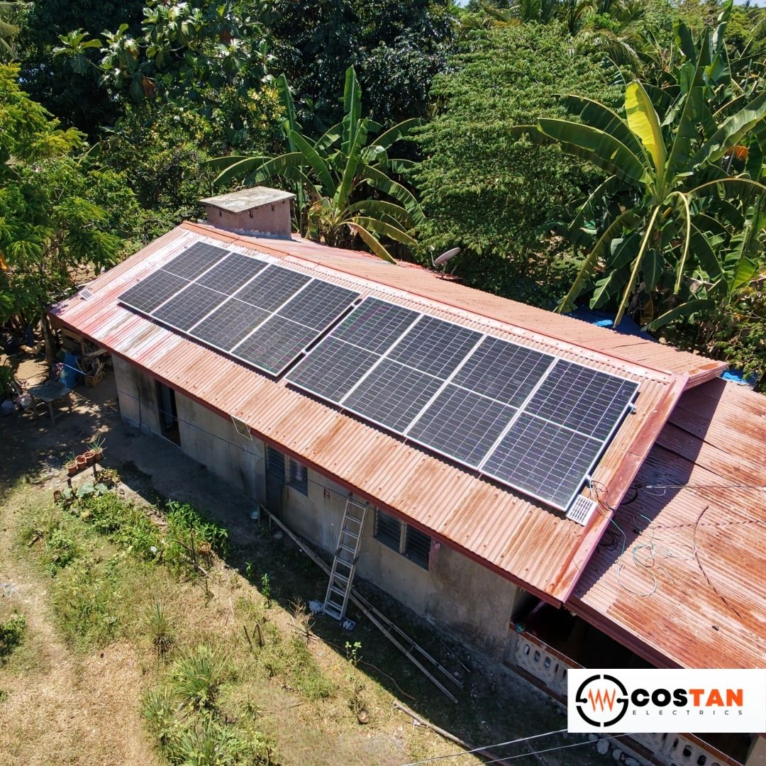 6kW Hybrid Solar System in Getafe, Bohol — photo 4 by Costan Electrics Services