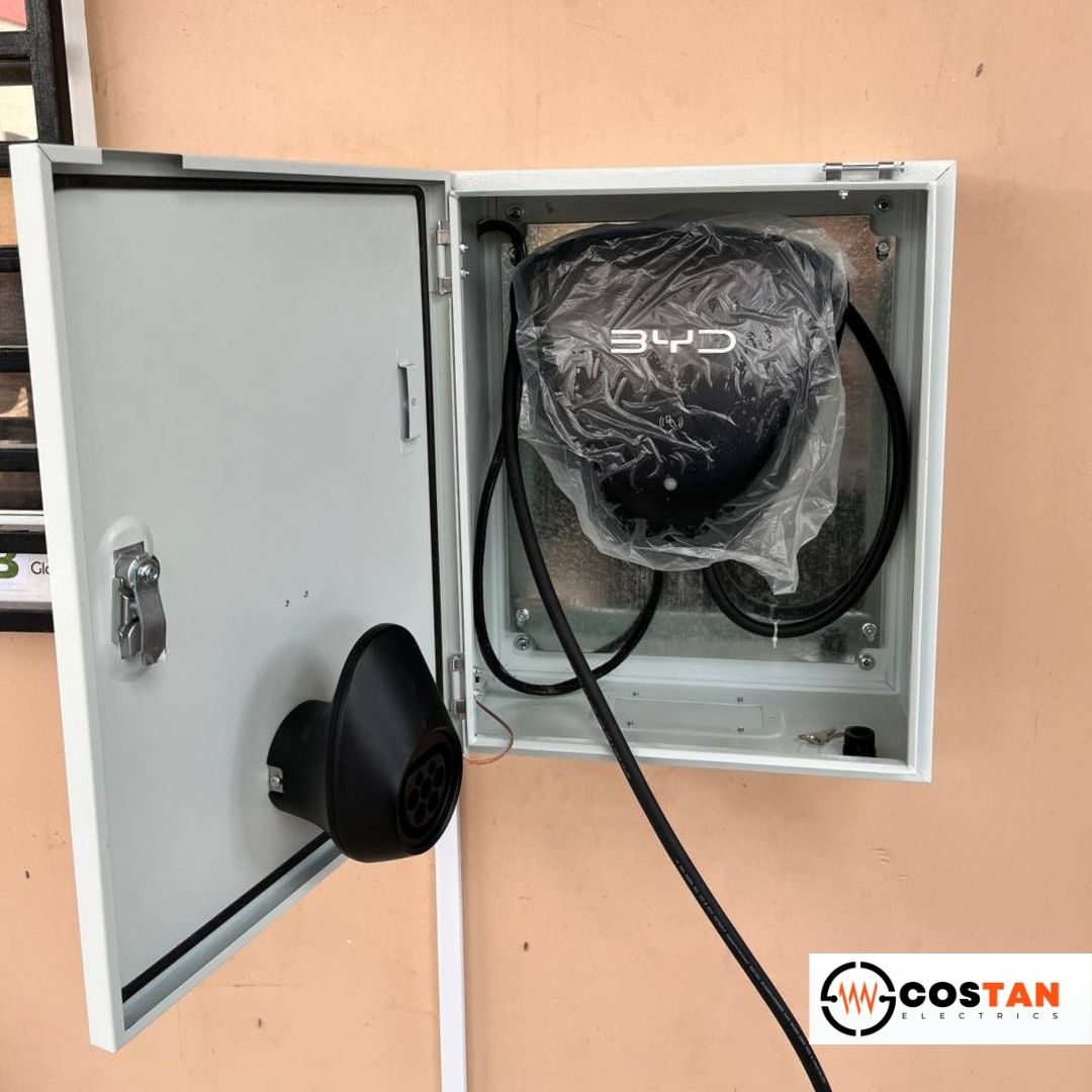 BYD EV Charger Installation in Tawala, Panglao, Bohol — photo 3 by Costan Electrics Services