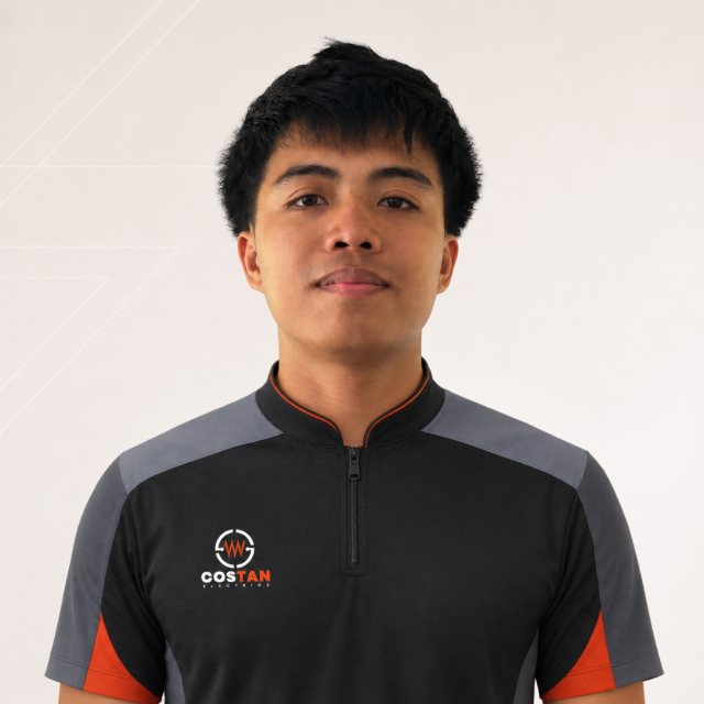 Charles Joevie Disto, Electrician Apprentice at Costan Electrics